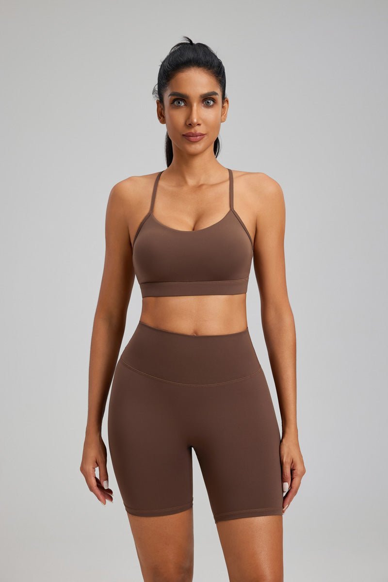 Y-Back Yoga Bra-5