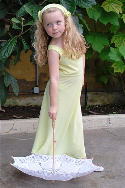 Lace Parasols Child - Non SPF Rated-2