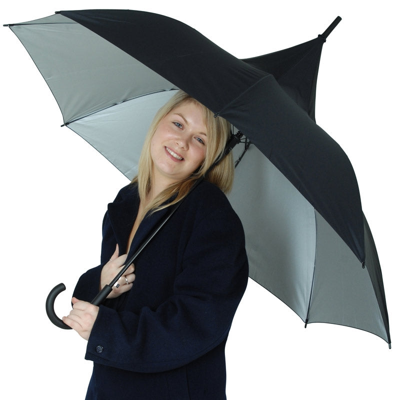 Classic Black Pagoda with Silver lining by Rob McAlister - Canopy 107cm-zoom-1