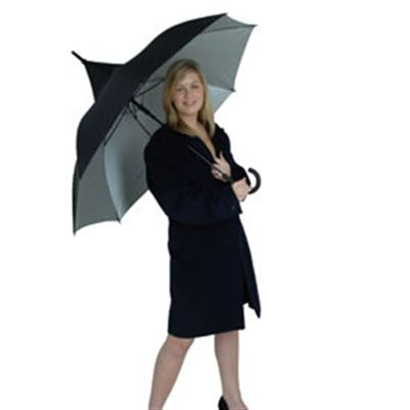 Classic Black Pagoda with Silver lining by Rob McAlister - Canopy 107cm-zoom-