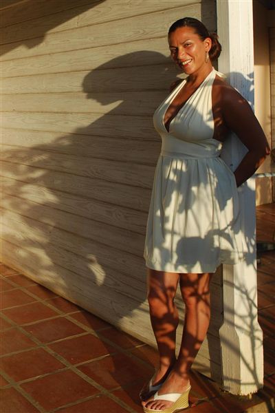 SunSibility Halter Neck Ruched Dress ( Short ) - UPF 50+-4