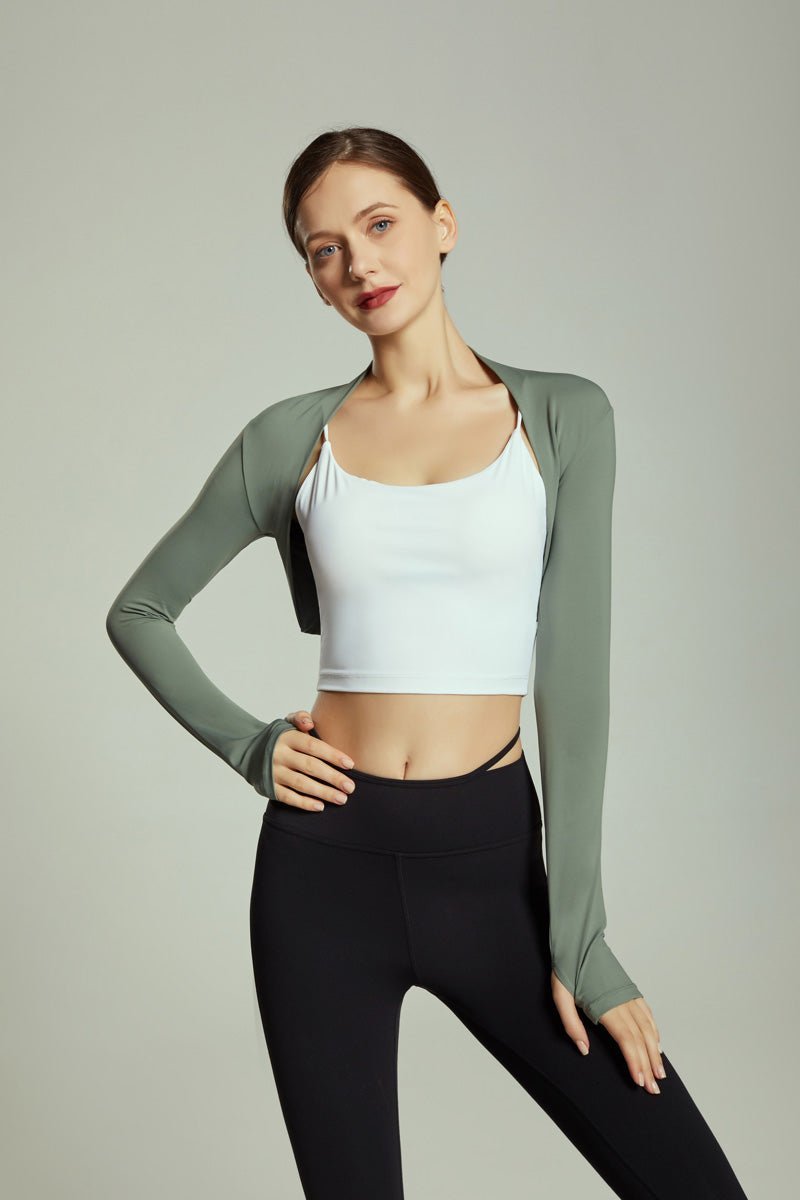 Cropped Sports Bolero-zoom-