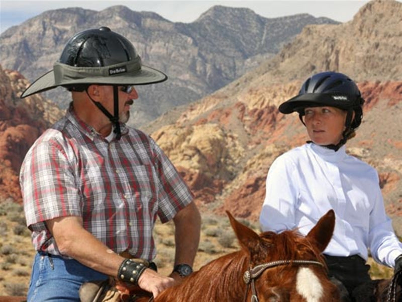 Equestrian Endurance Helmet Visor - UPF50+-zoom-