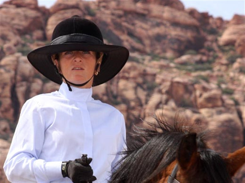 Equestrian Petite Helmet Visor - UPF50+