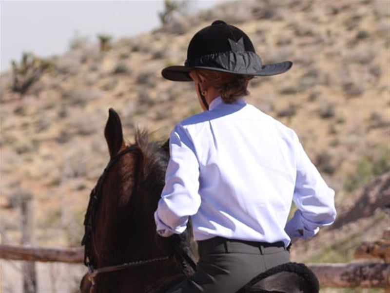 Equestrian Petite Helmet Visor - UPF50+-zoom-