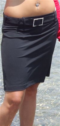 Diamante Buckle Skirt - UPF 50+-zoom-3