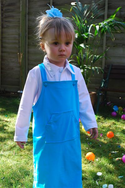 Girls Dungaree Dress  - UPF 50+ Age 0-10-zoom-4
