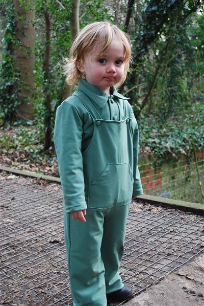 Boys Dungaree Trousers - UPF 50+ Age 0-10