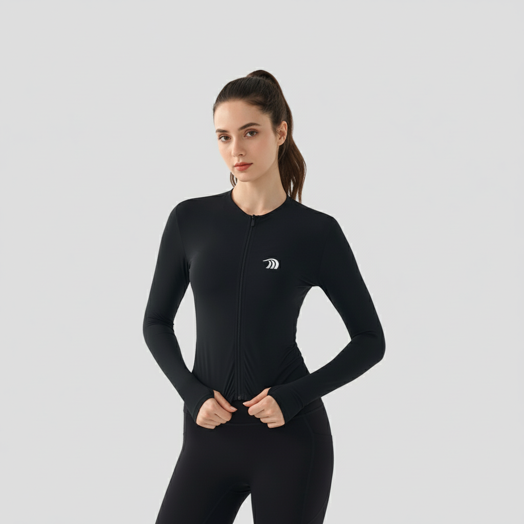 Full Zip Athletic Jacket UPF 50+-zoom-1