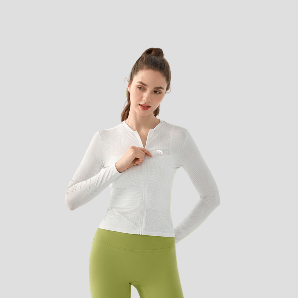 Full Zip Athletic Jacket UPF 50+-zoom-3