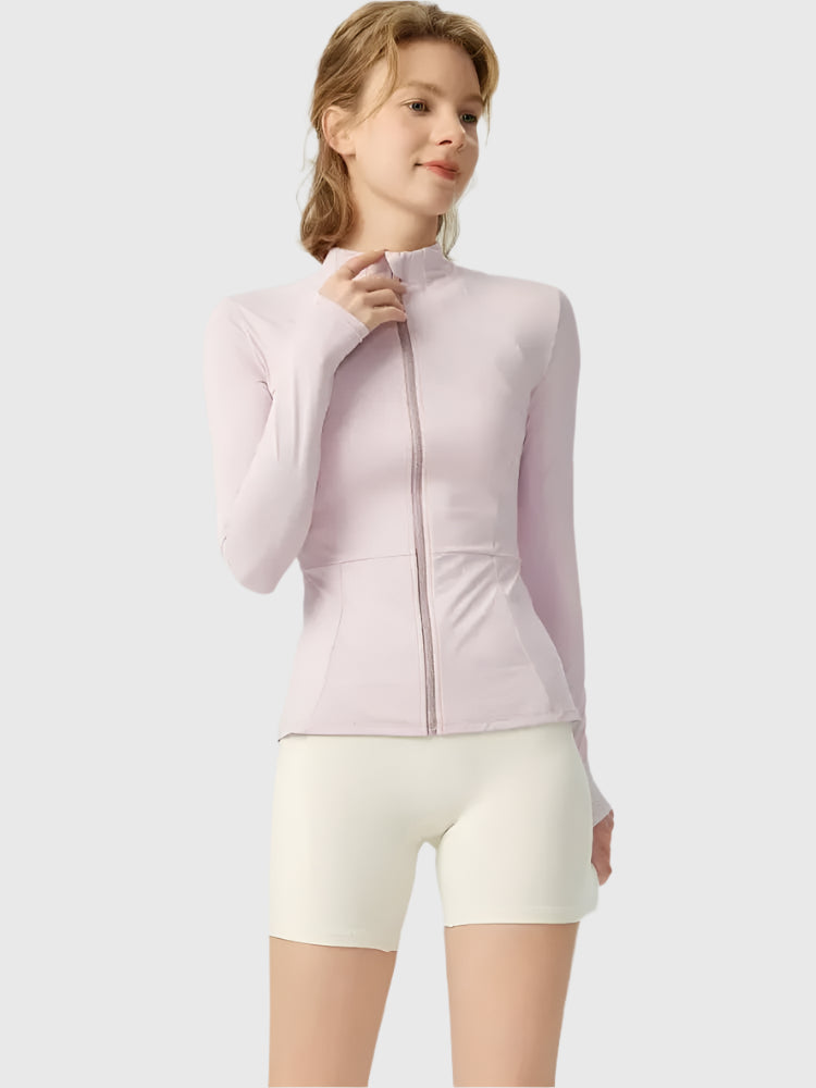 Full Zip UPF50+ Yoga Jacket-zoom-