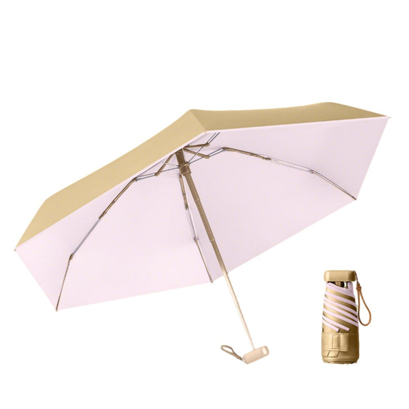 Gold Compact UPF 50+ Umbrella-zoom-