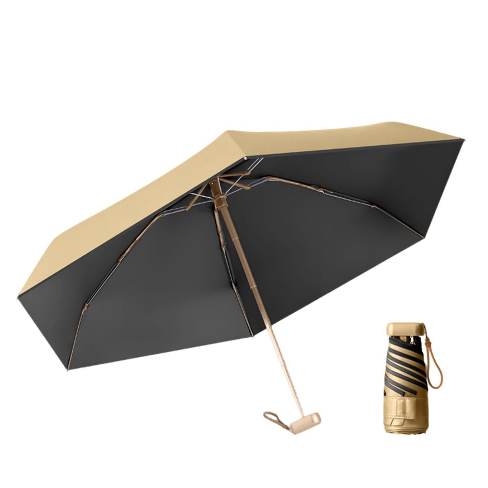 Gold Compact UPF 50+ Umbrella-zoom-3