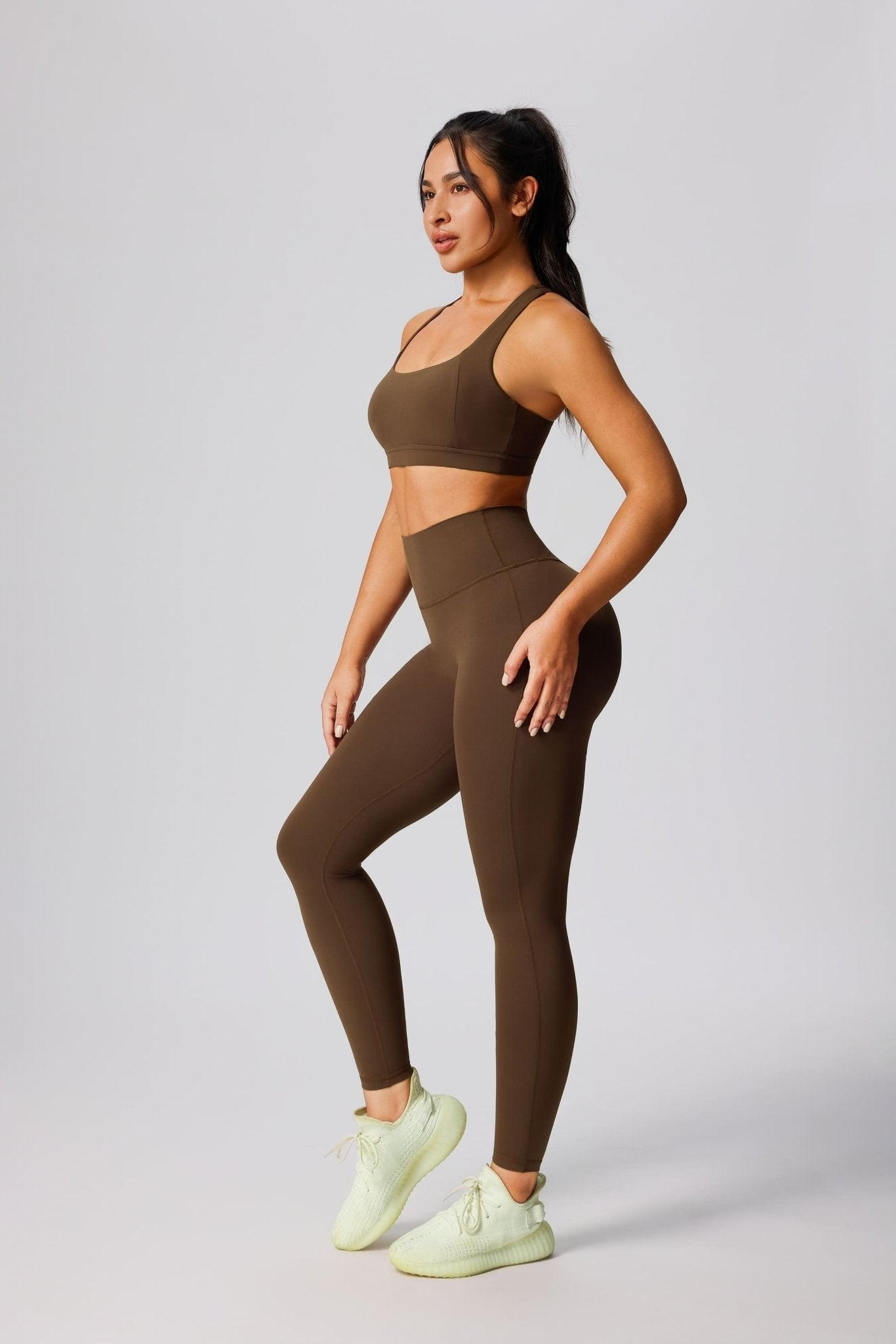 Medium Support Yoga Sports Bra-zoom-11