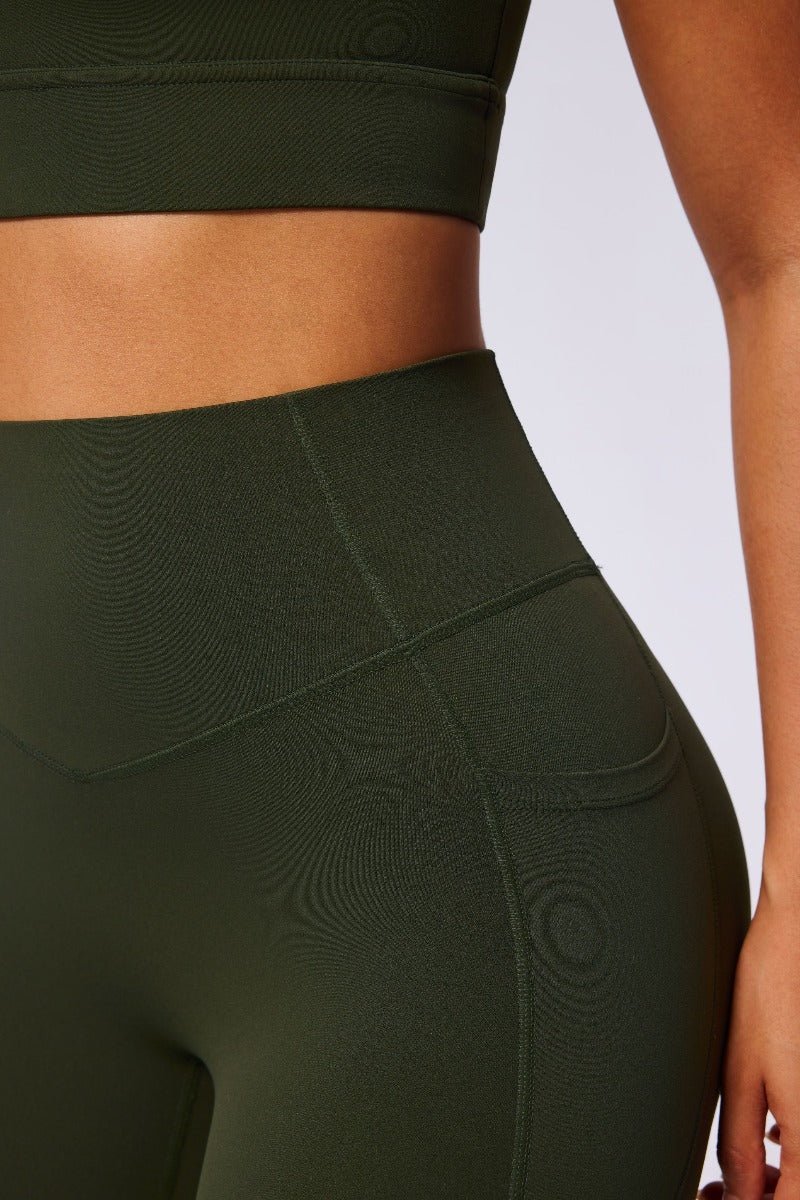 High Rise Yoga Pants with Pockets-zoom-20