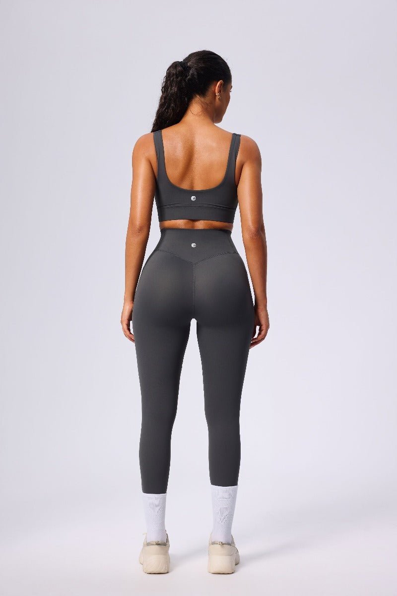 High Rise Yoga Pants with Pockets-zoom-