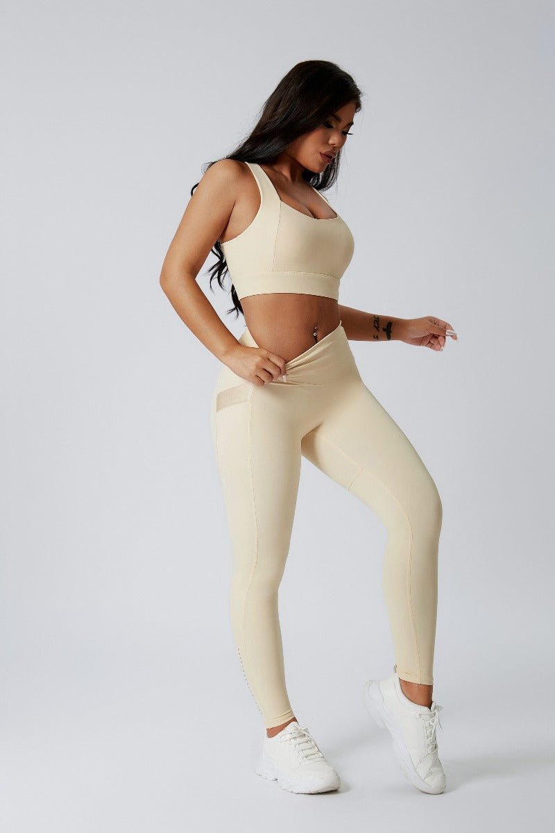 High Waist Hip Lift Yoga Leggings-zoom-