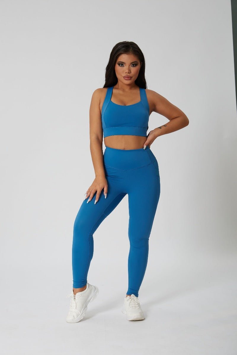 High Waist Hip Lift Yoga Leggings-zoom-6