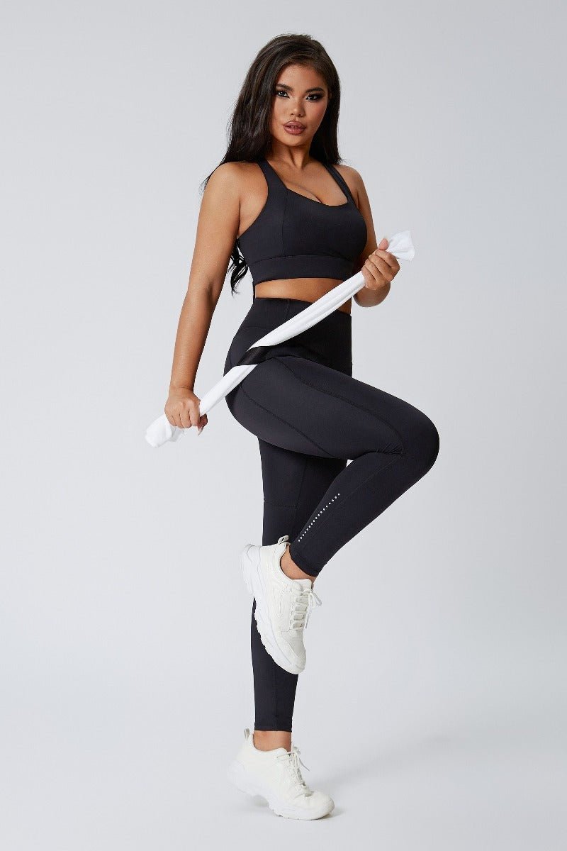 High Waist Hip Lift Yoga Leggings-zoom-13