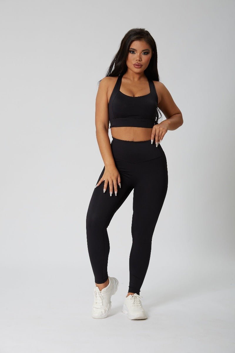 High Waist Hip Lift Yoga Leggings-zoom-