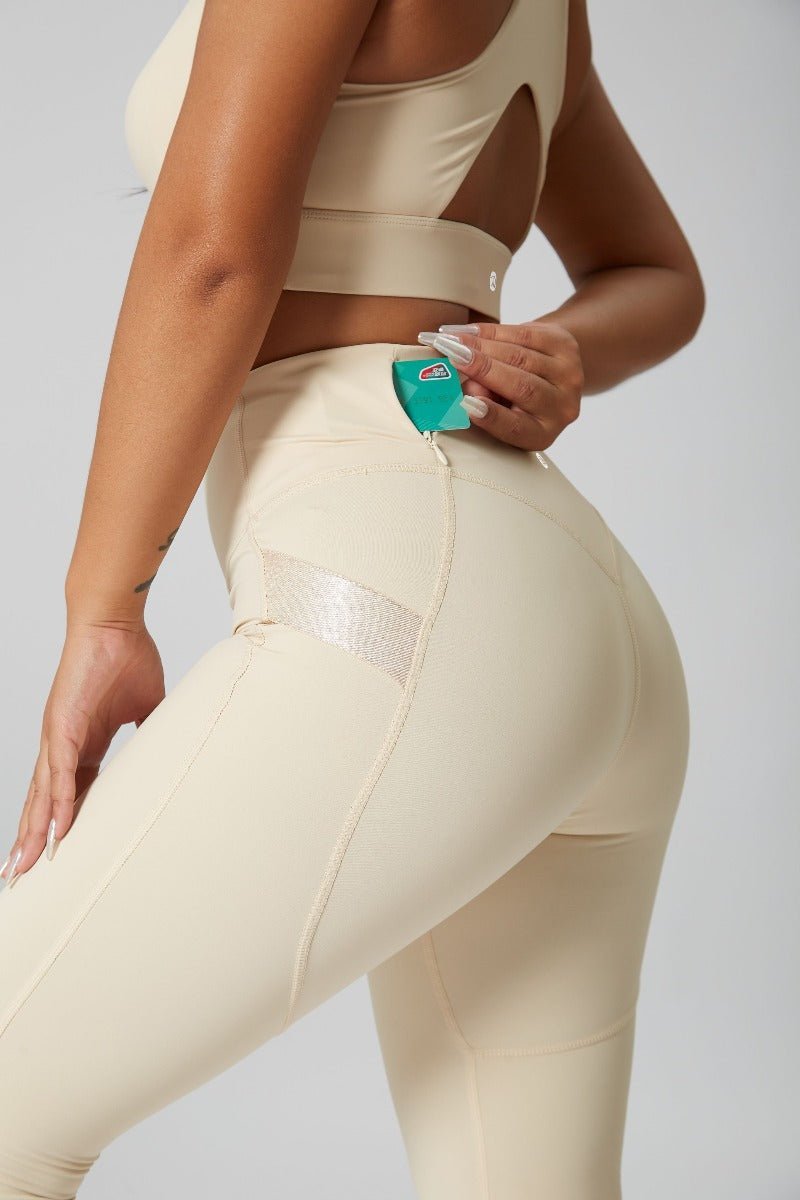 High Waist Hip Lift Yoga Leggings-zoom-