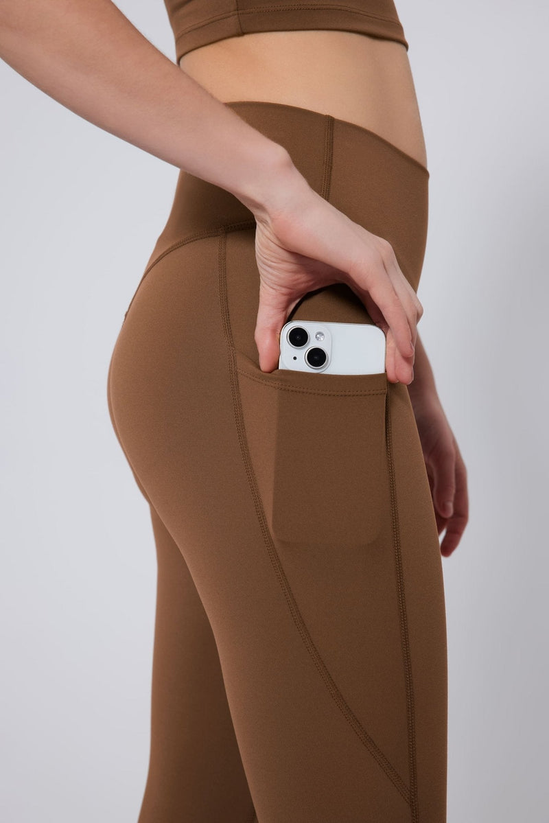 High Waist Peach Hip Leggings-zoom-