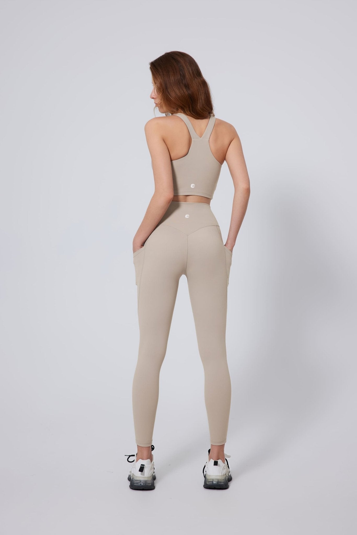High Waist Peach Hip Leggings-8