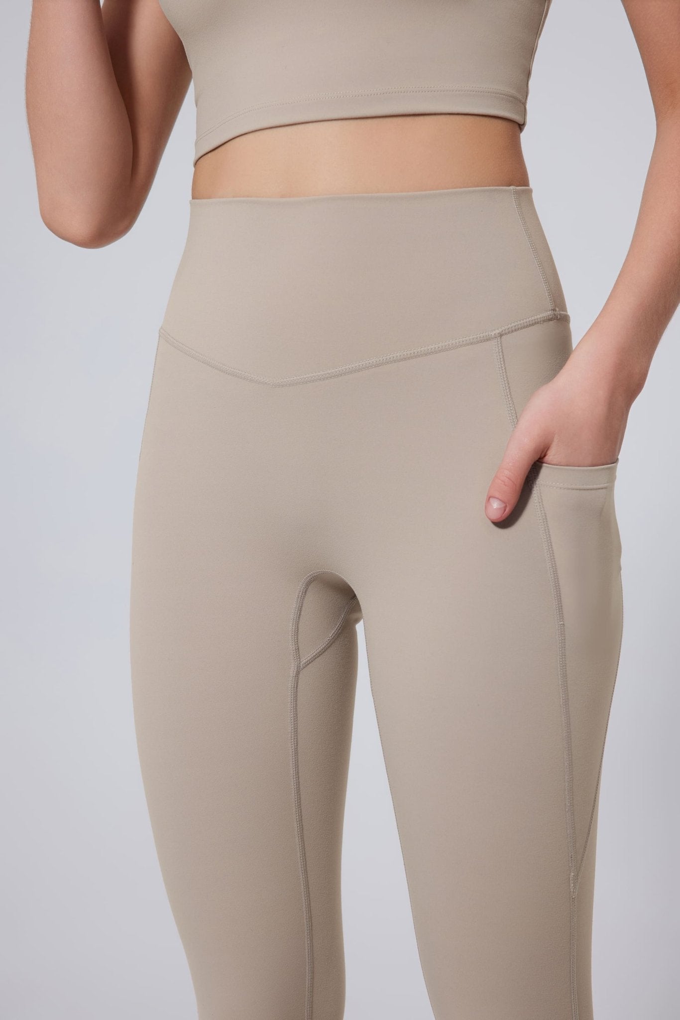 High Waist Peach Hip Leggings-6