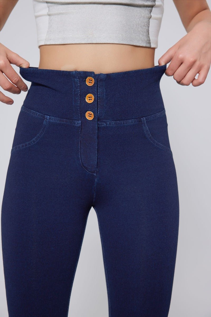High Waist Straight Flare Jeans-zoom-5