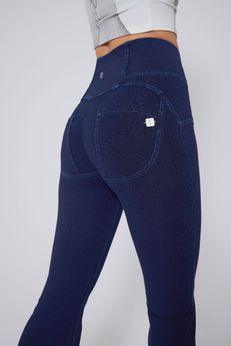High Waist Straight Flare Jeans-zoom-6