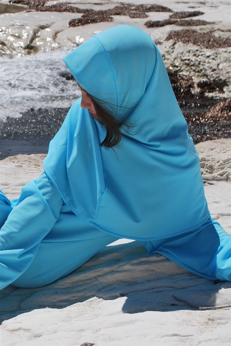 Ready to Dispatch - Kids Hijab Inspired Scarf Oxygen Mint - UPF50+-zoom-3