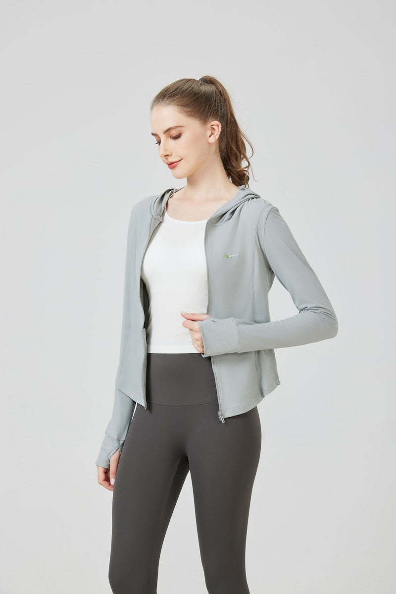 Hooded Sports Jacket UPF 50+-zoom-