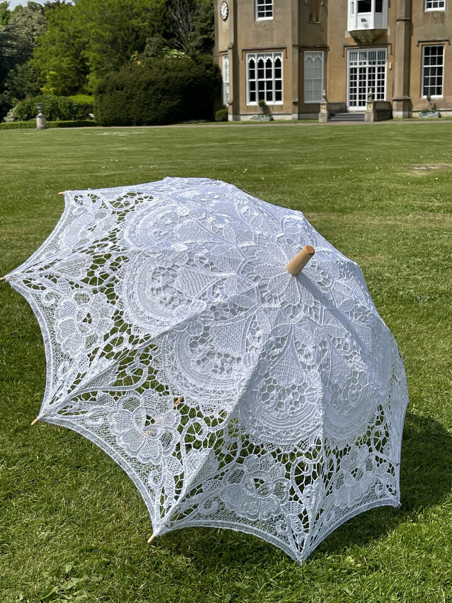 Lace Parasols Adult - Non SPF Rated & Lined Lace Parasols-14