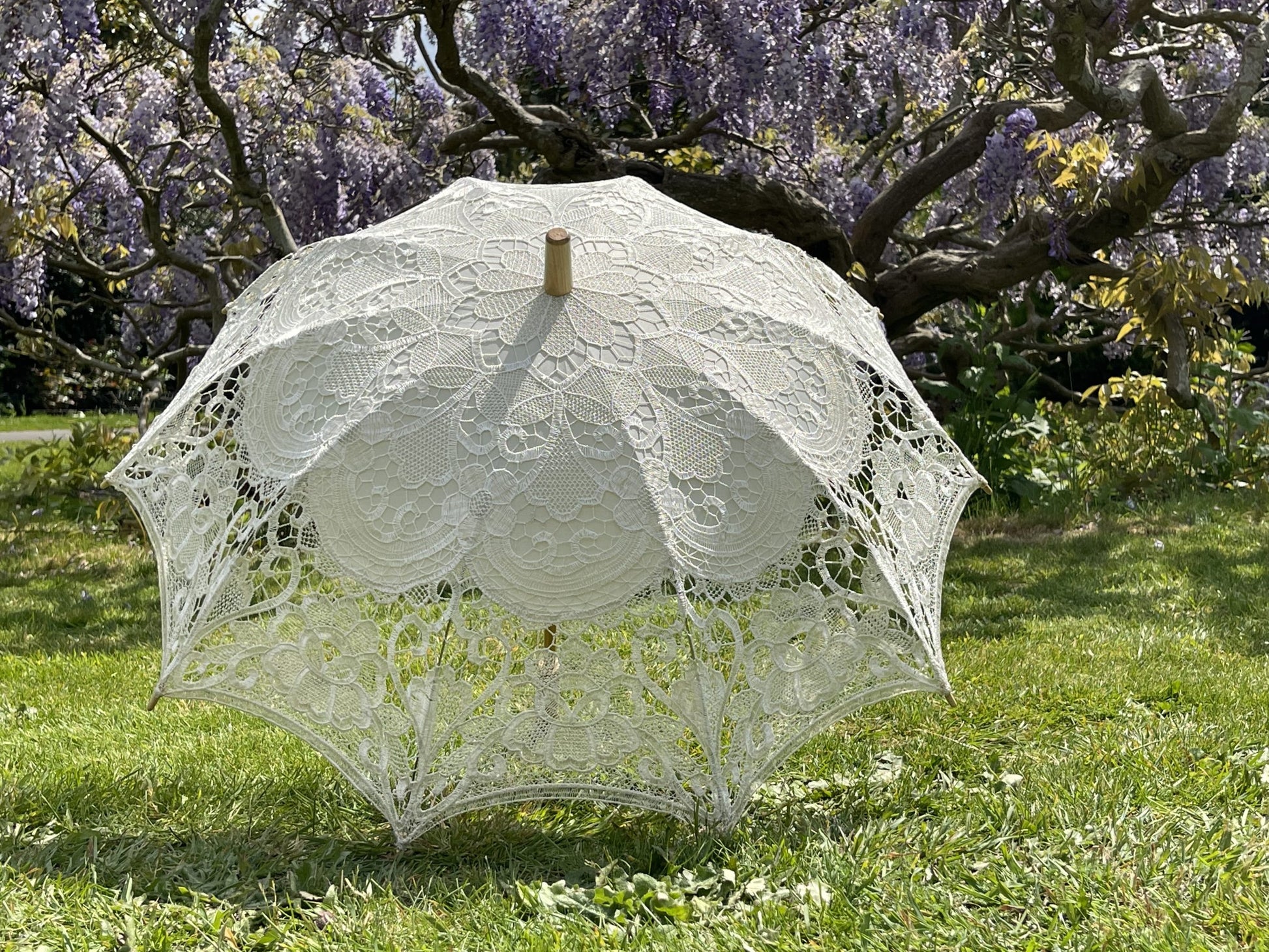 Lace Parasols Adult - Non SPF Rated & Lined Lace Parasols-18