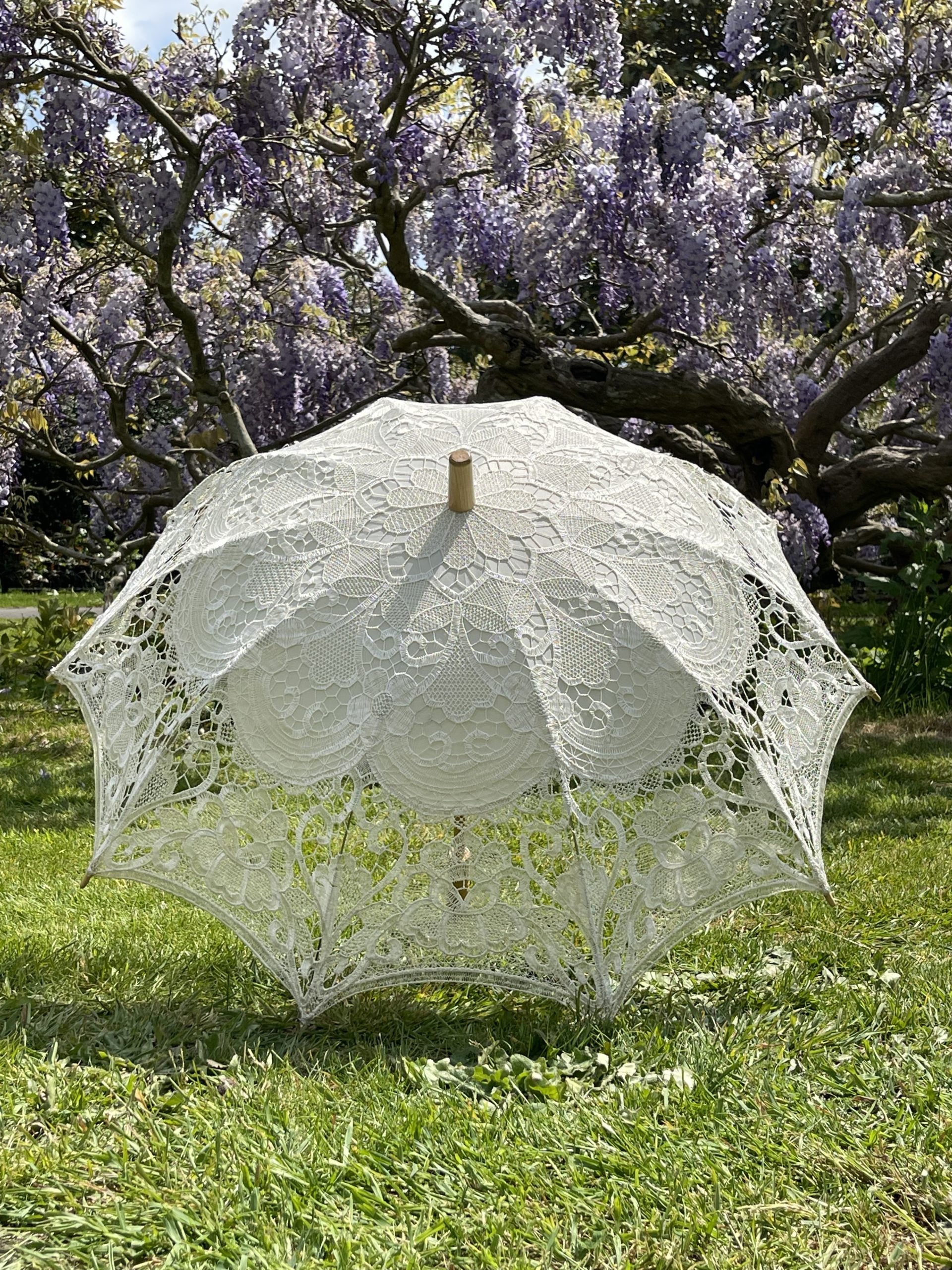 Lace Parasols Adult - Non SPF Rated & Lined Lace Parasols-19