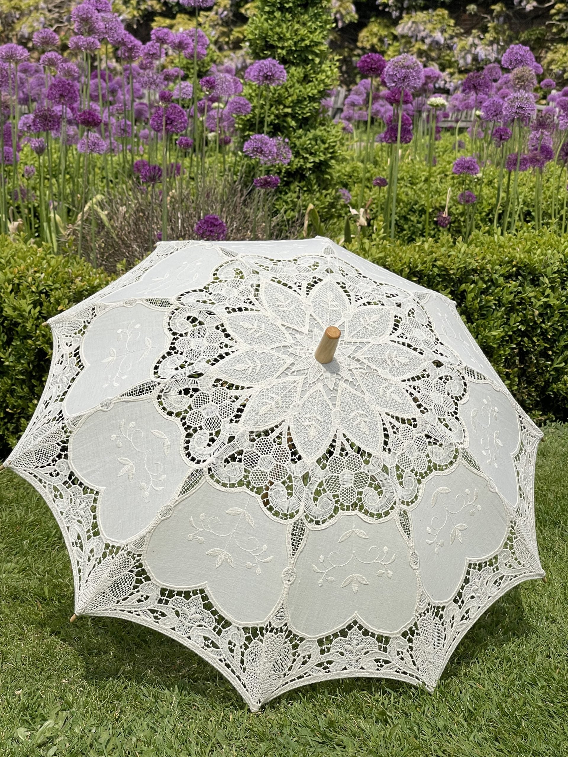 Lace Parasols Adult - Non SPF Rated & Lined Lace Parasols-21