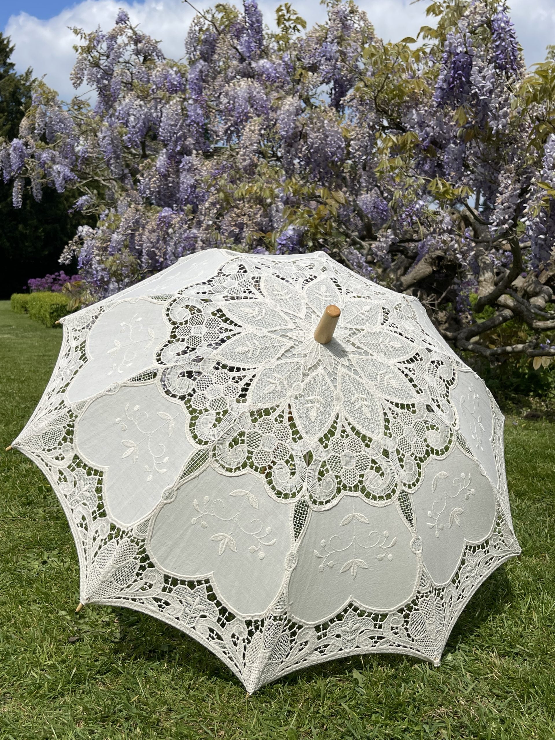 Lace Parasols Adult - Non SPF Rated & Lined Lace Parasols-zoom-23