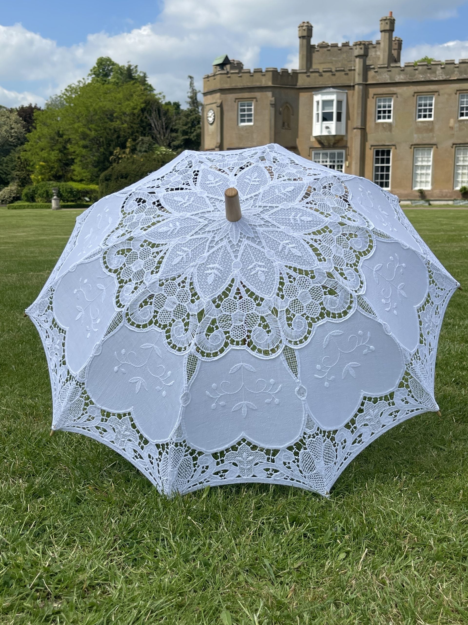 Lace Parasols Adult - Non SPF Rated & Lined Lace Parasols-zoom-16