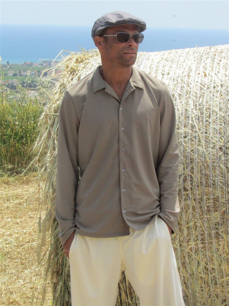 Mens Long Sleeve Shirt - UPF 50+-zoom-4