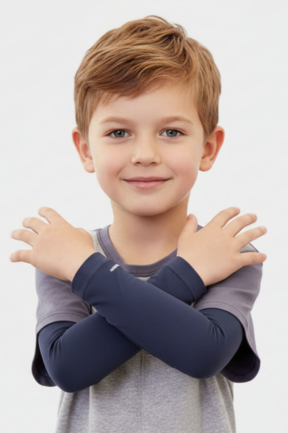 Kids Sun Protection Arm Sleeves-5