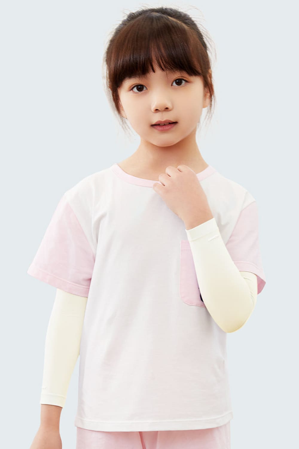 Kids Sun Protection Arm Sleeves-2