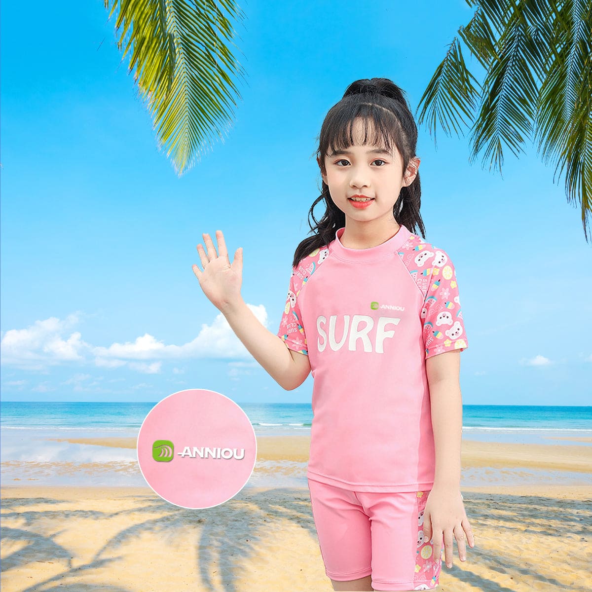 Kids UPF 50+ Holiday Swimwear-zoom-2