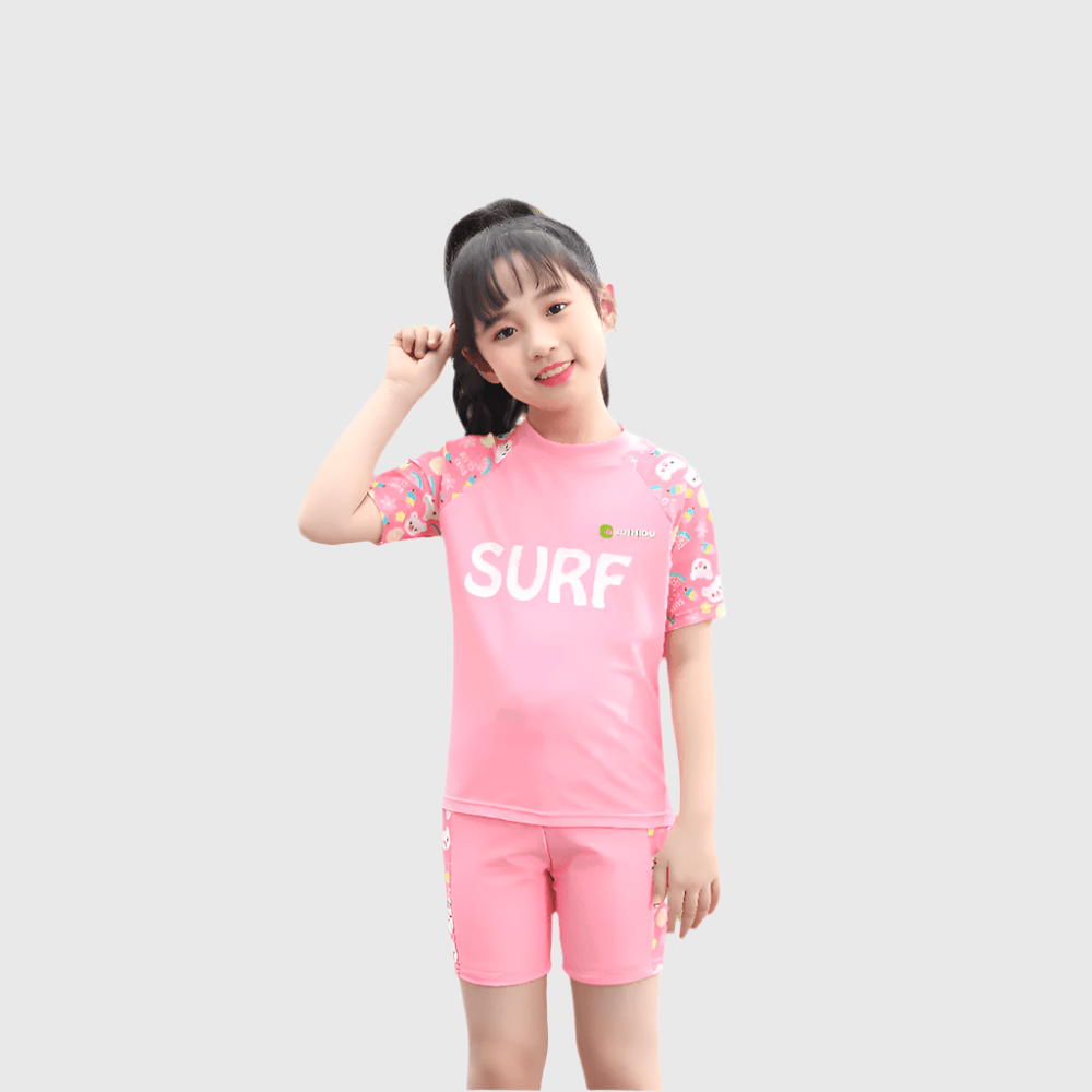 Kids UPF 50+ Holiday Swimwear-5