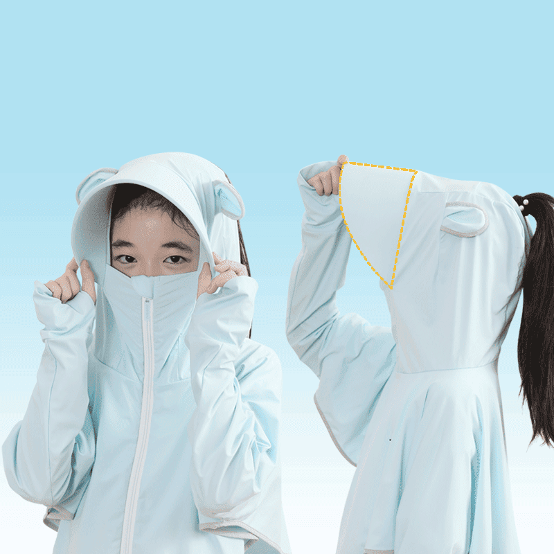 Kids' UPF 50+ Hooded Jacket-2