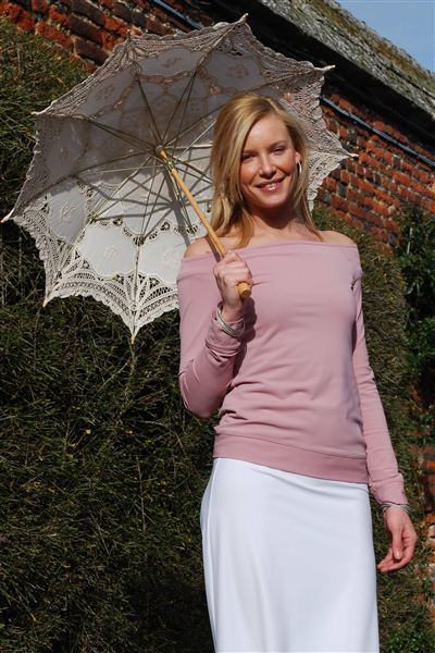 Lace Parasols Adult - Non SPF Rated & Lined Lace Parasols-zoom-1