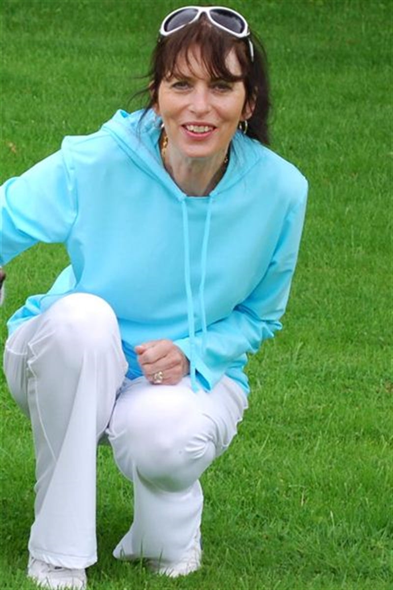 Ready to Dispatch - Hooded Top Dalia Bright Lavender Size 20 - UPF 50+-1