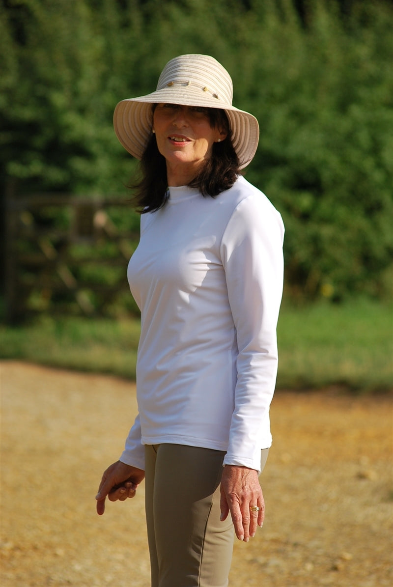 Ready to Dispatch - Long Sleeve T-Shirt Safari Size 12 - UPF 50+