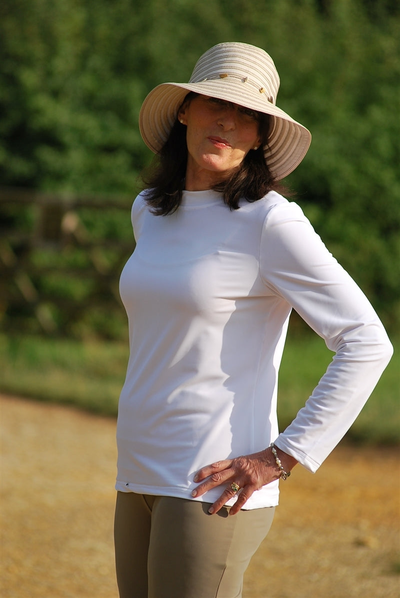 Ready to Dispatch - Long Sleeve T-Shirt Safari Size 12 - UPF 50+-3