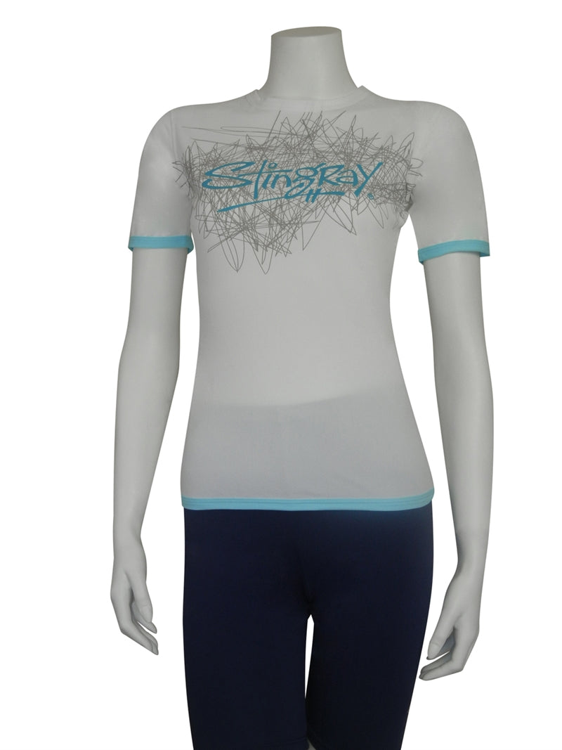 Stingray Ladies Surf Shirt  S/S ST313A - UPF 50+