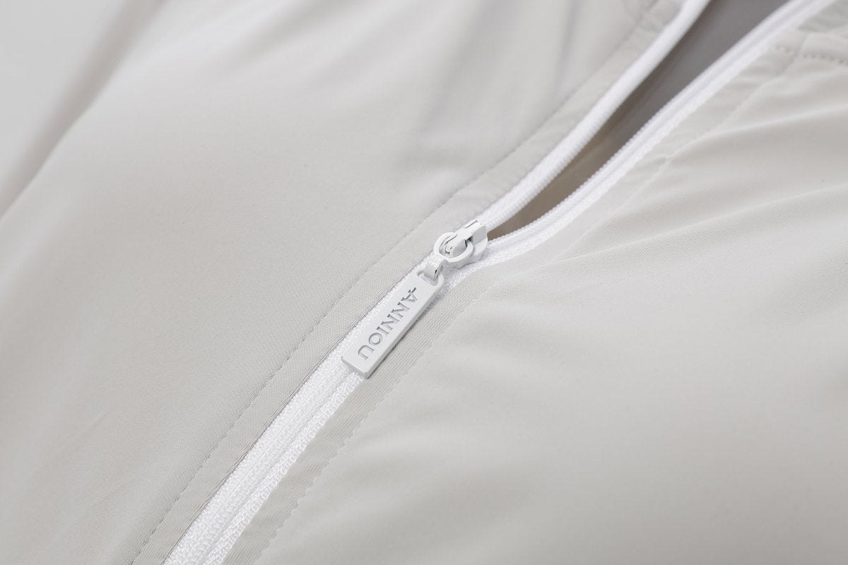 Thumbhole Crop Hooded Jacket-16
